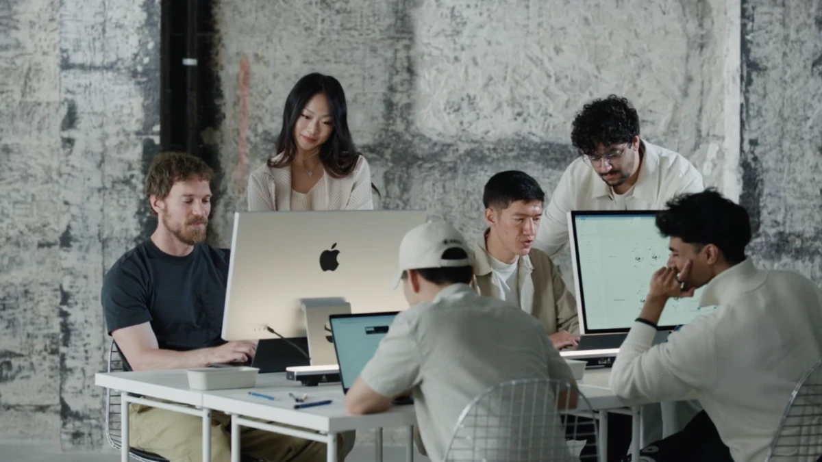 Ando team at work