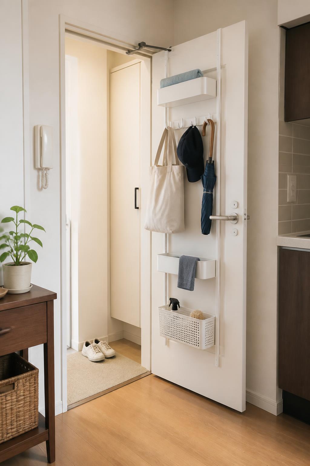 5 Smart Ways to Use the Back of a Door in a Small Home
