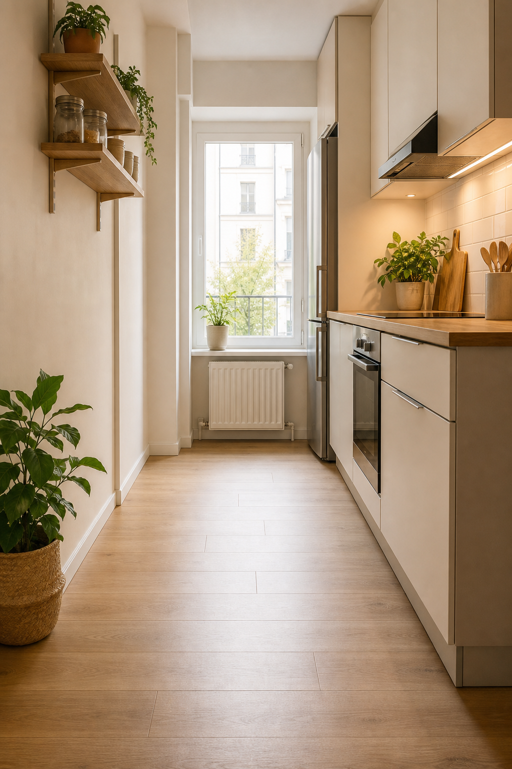 4 Layout Tricks That Make a Small Kitchen Feel Bigger